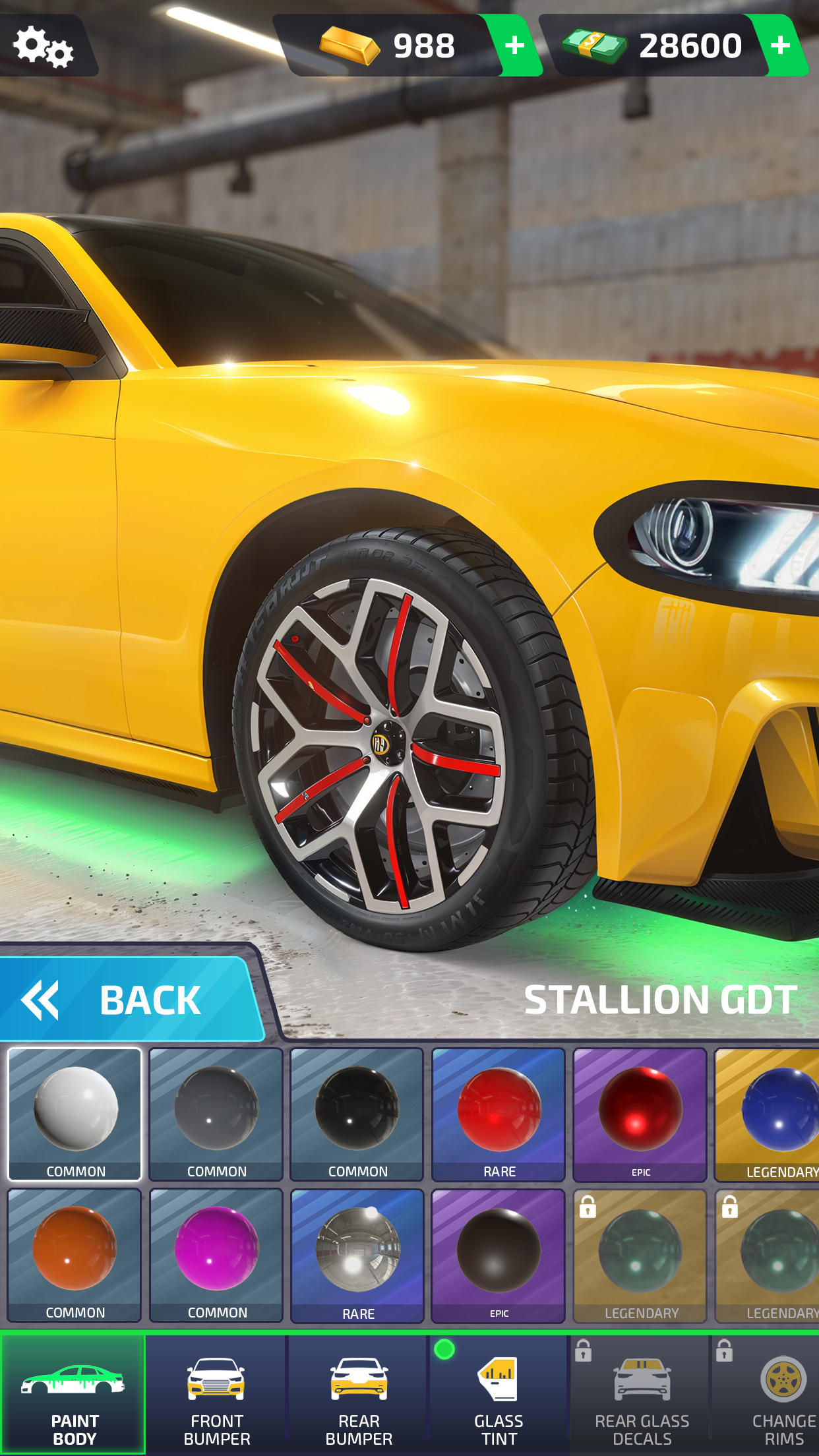 Скриншот игры Street Racing Idle