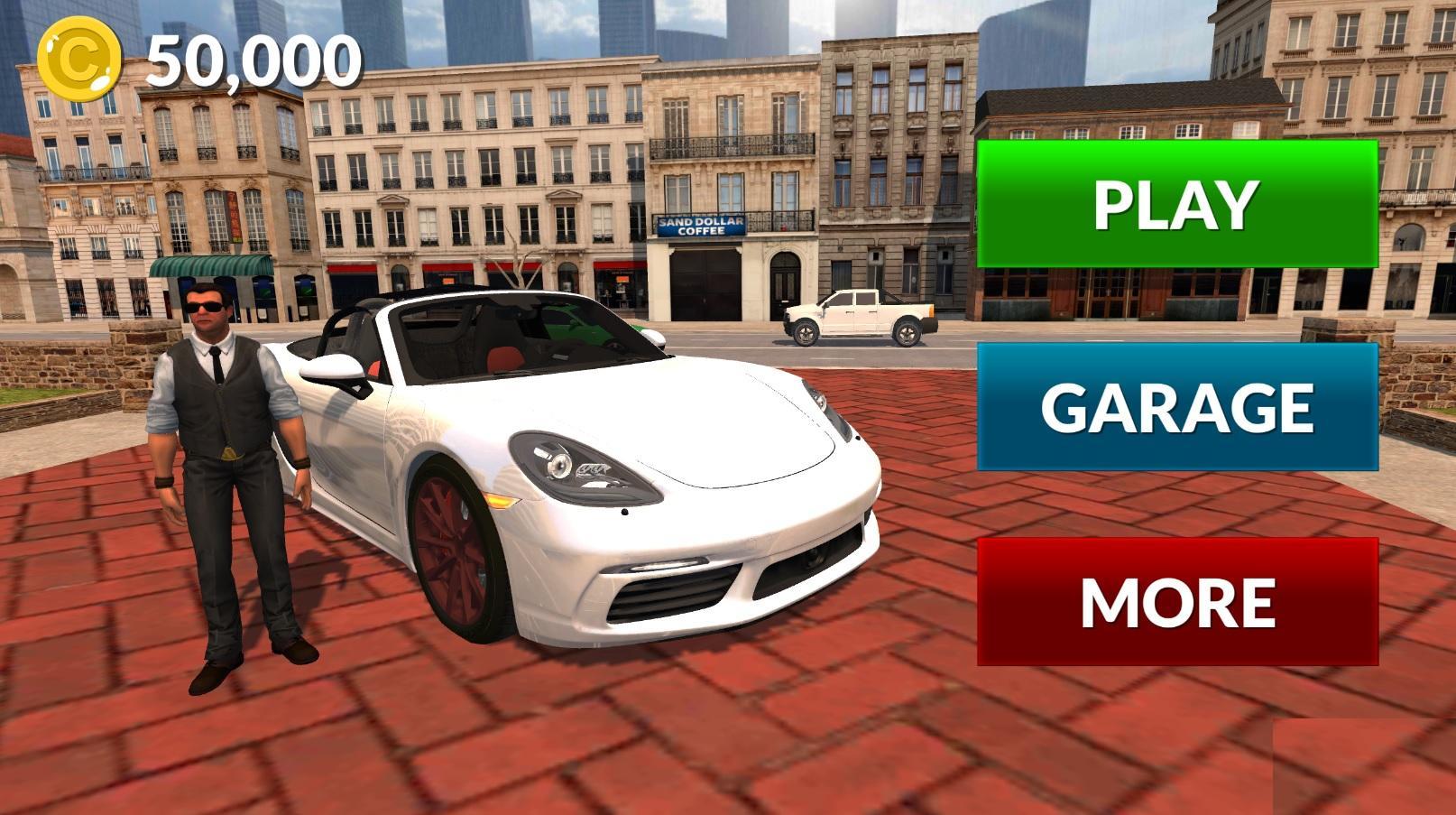 American City Car Driving Game Screenshot