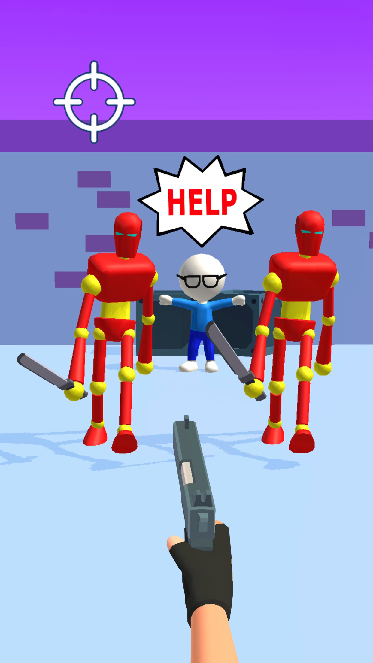 ガンマスター3D：撃ち落とせ ゲームのスクリーンショット