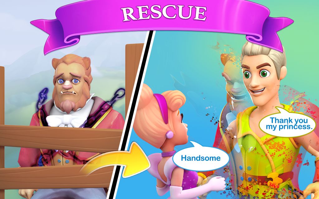 Wonderland - Build Your Dream Fairy Tale screenshot game