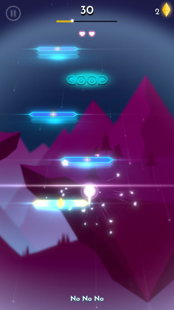 Beat Attack - EDM rhythm game screenshot game