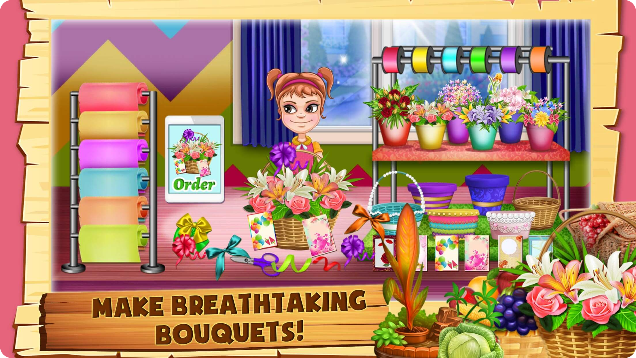 Screenshot of Garden Design Flower Decor