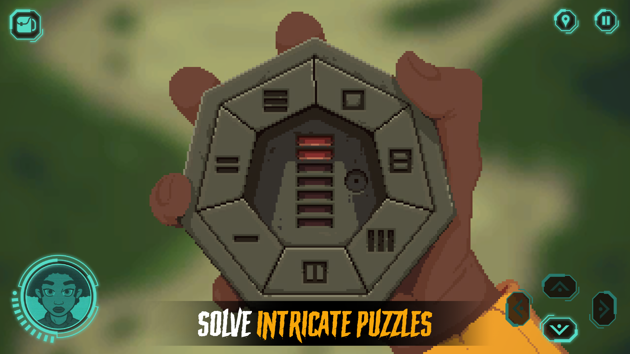 The Abandoned Planet Game Screenshot