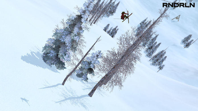 Cuplikan Layar Game Just Freeskiing