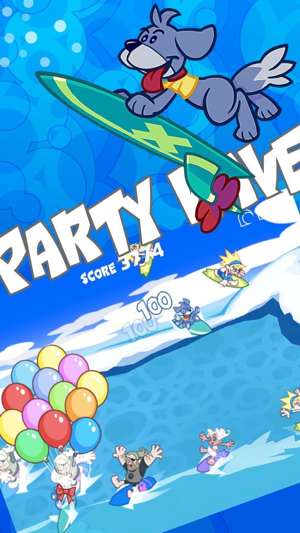 Party Wave screenshot game