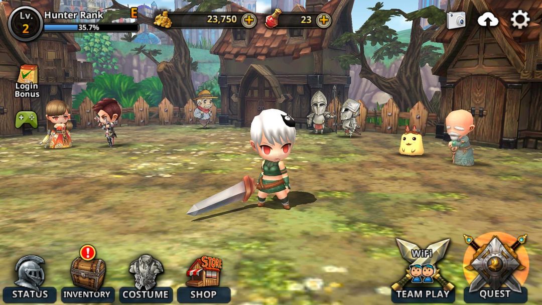 Demong Hunter 3 VIP - Action screenshot game