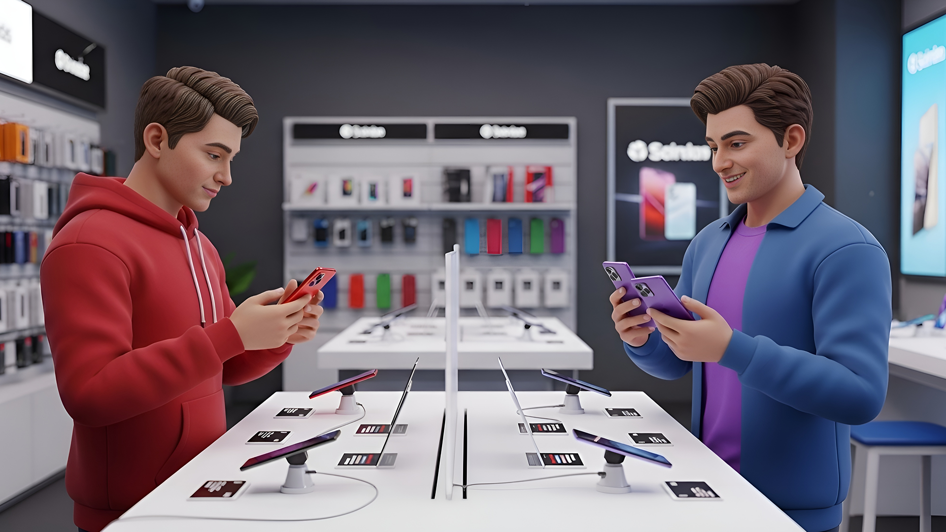 Supermarket: Mobile Shop Sim Game Screenshot