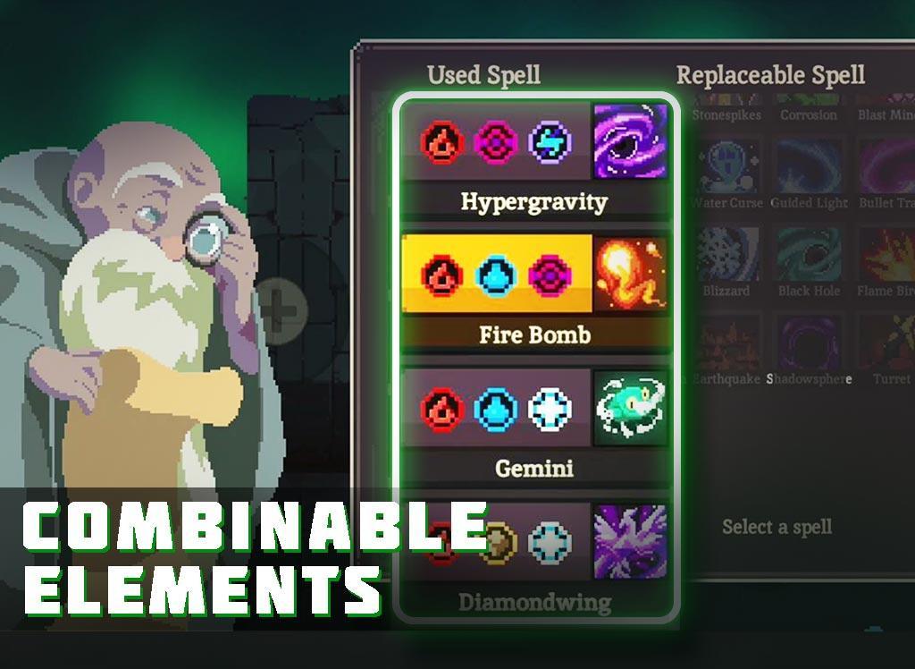 Elemental Dungeon Game Screenshot