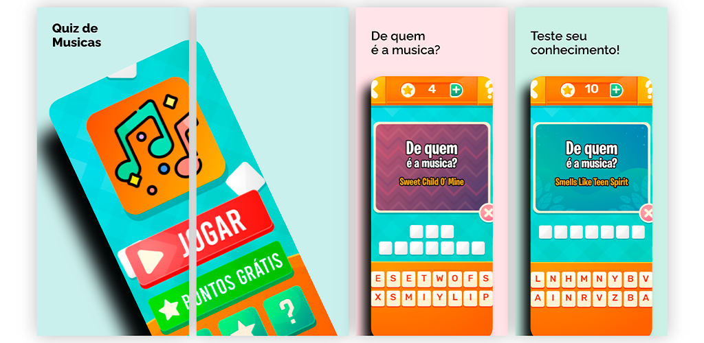 Banner of Quiz de Musicas - De quem é? 