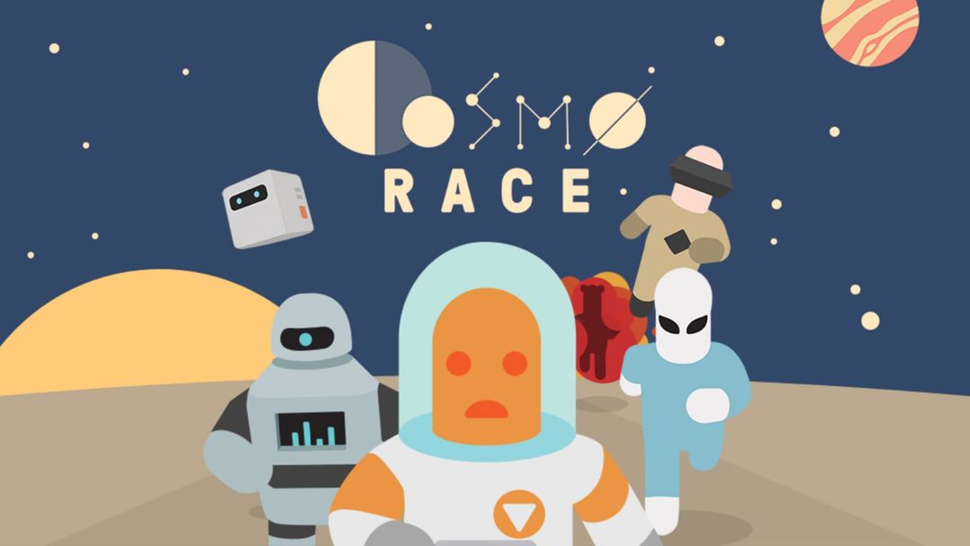 Screenshot of Cosmo Race