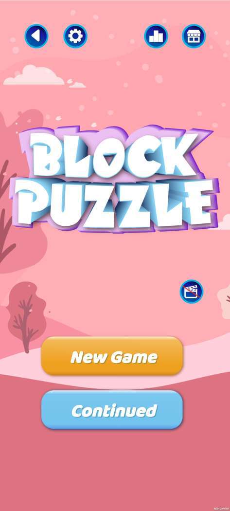 Cuplikan Layar Game Block Puzzle