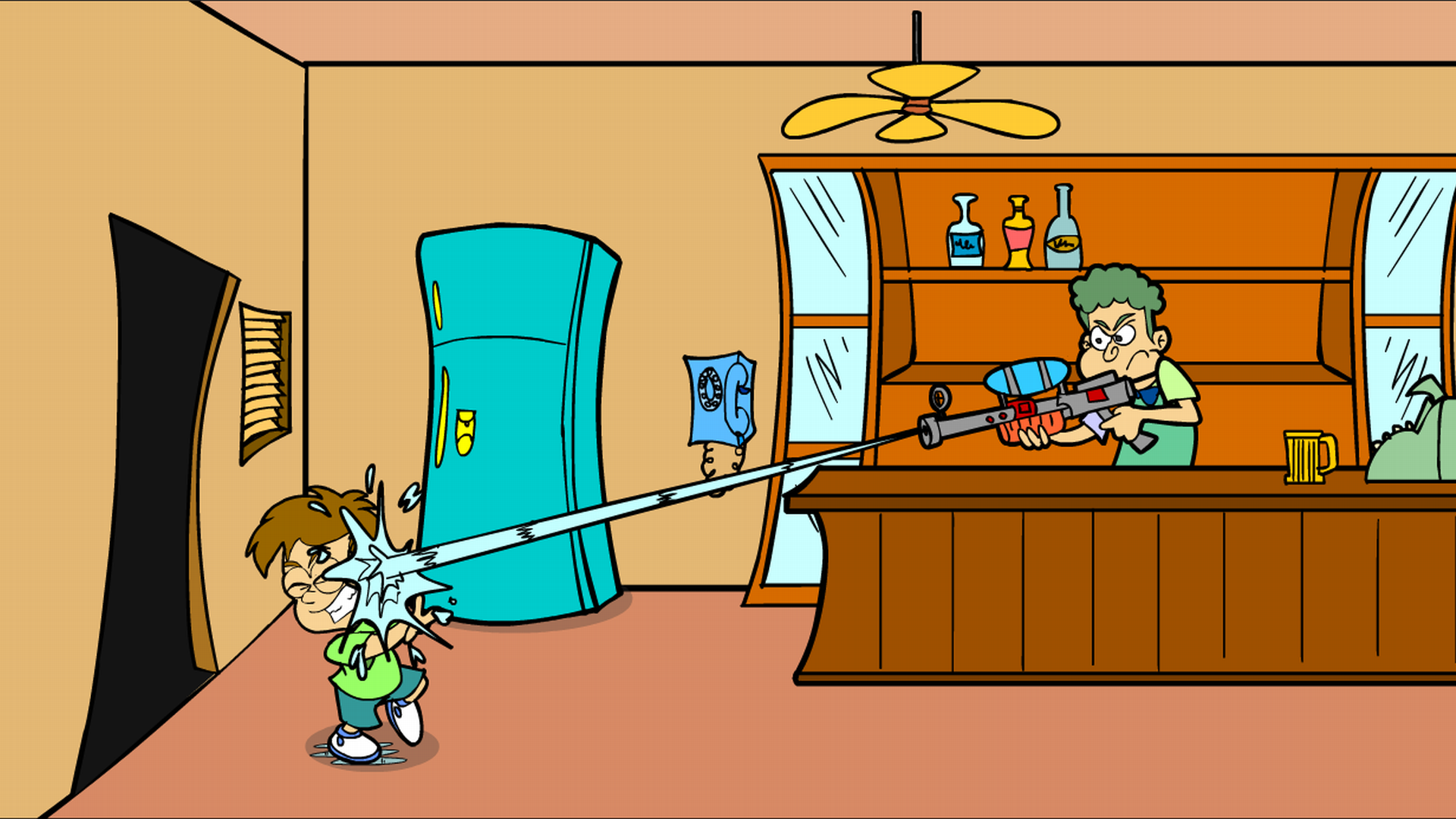 Billy Brickson Saw Trap Game Screenshot