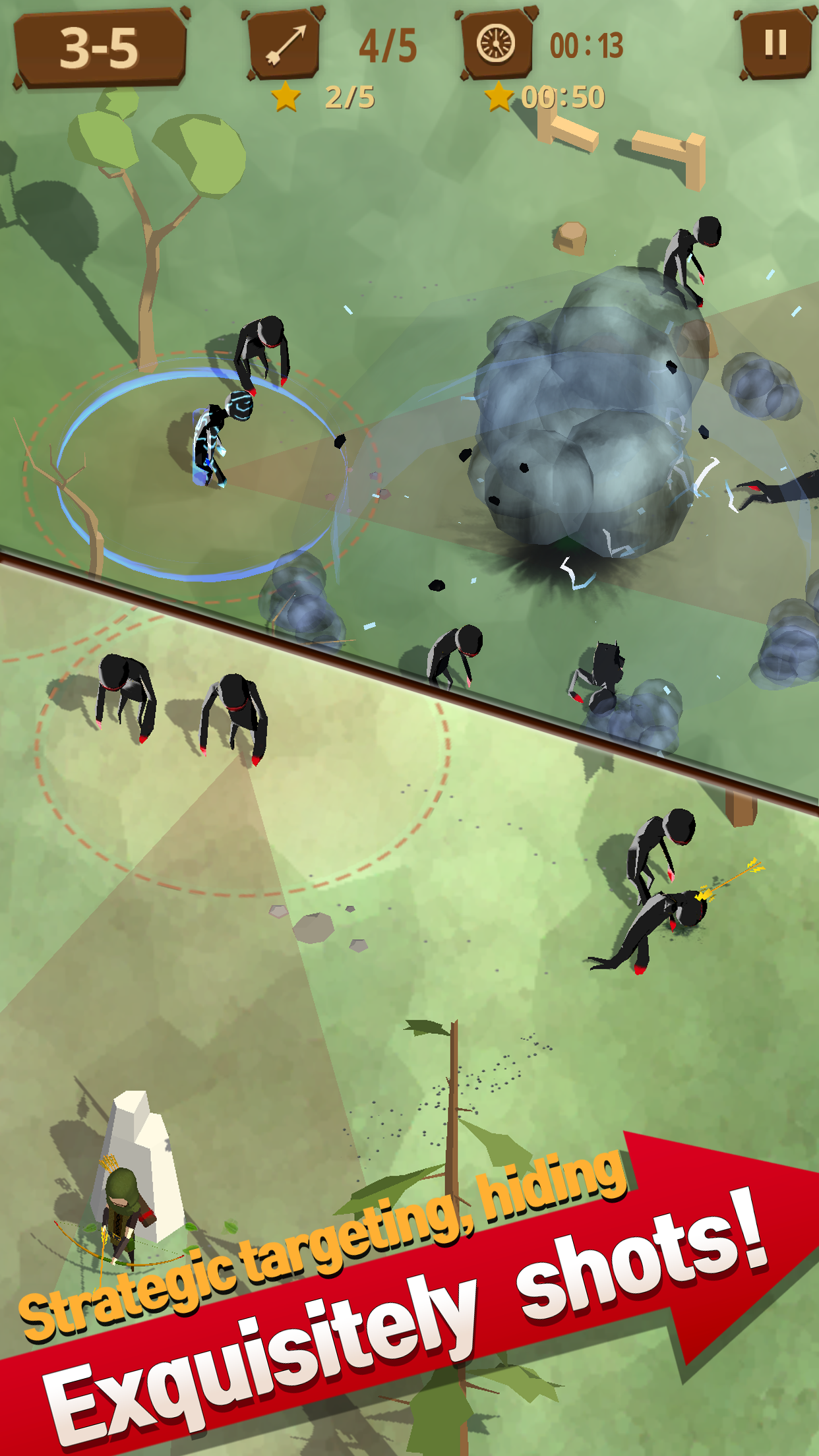 Last Arrows : Sniping Archer Game Screenshot