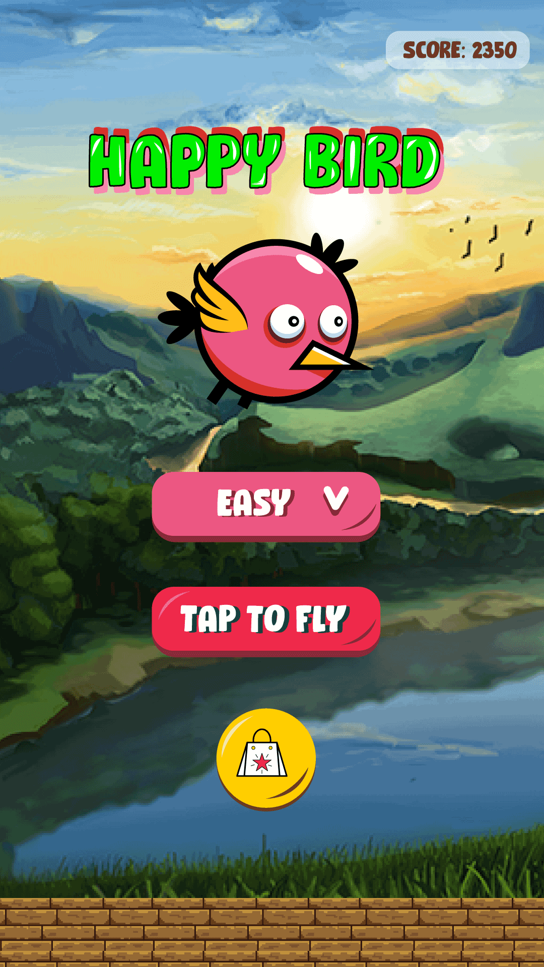 Cuplikan Layar Game Happy Bird