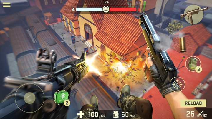 Screenshot 1 of Tấn công chiến đấu: SHOOTER 1.61.5