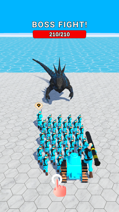 Screenshot of Snake Army 3D
