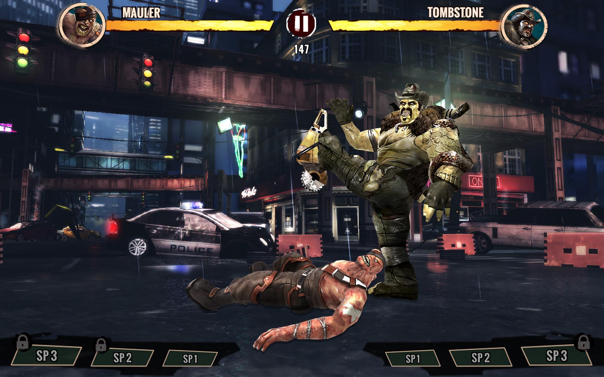 Zombie Ultimate Fighting Champ Game Screenshot