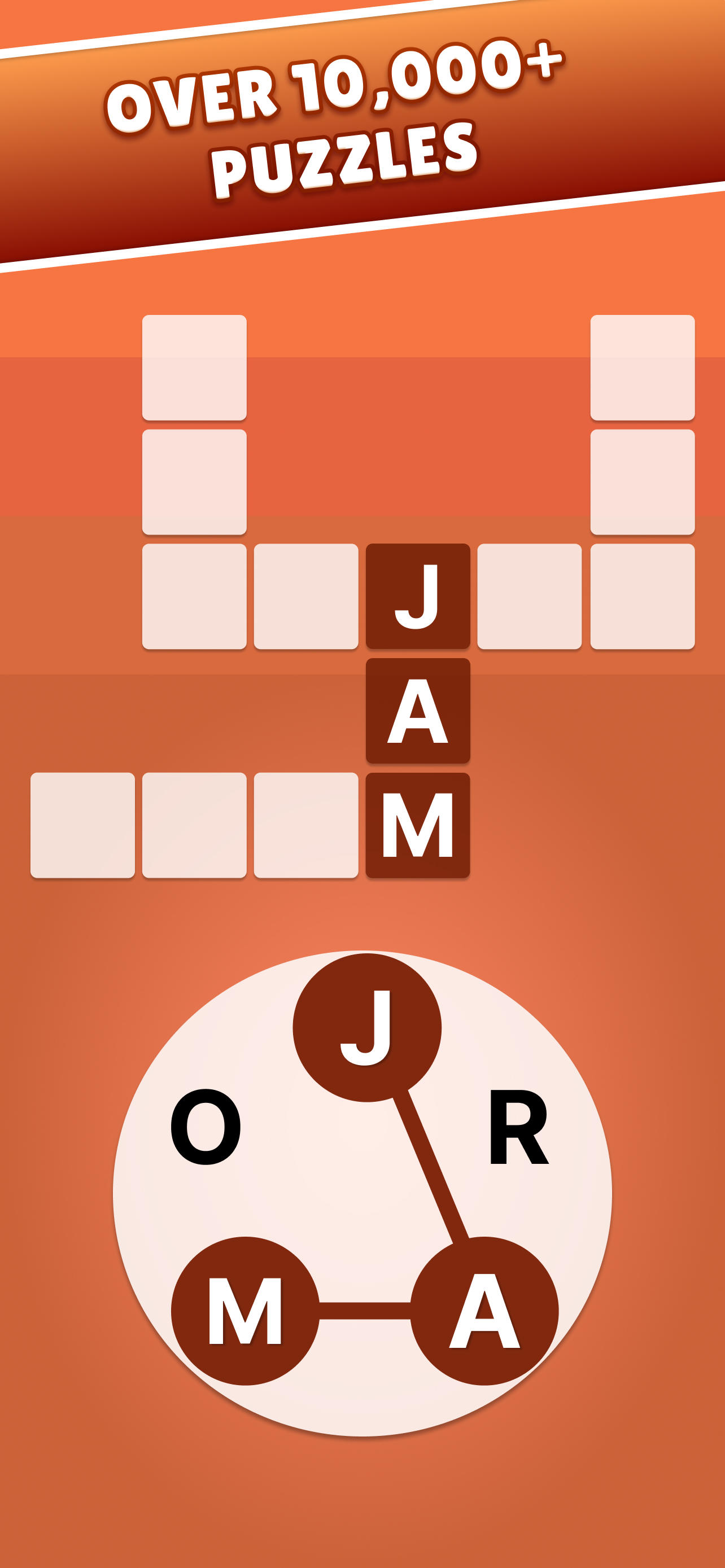 Crossword Jam Game Screenshot