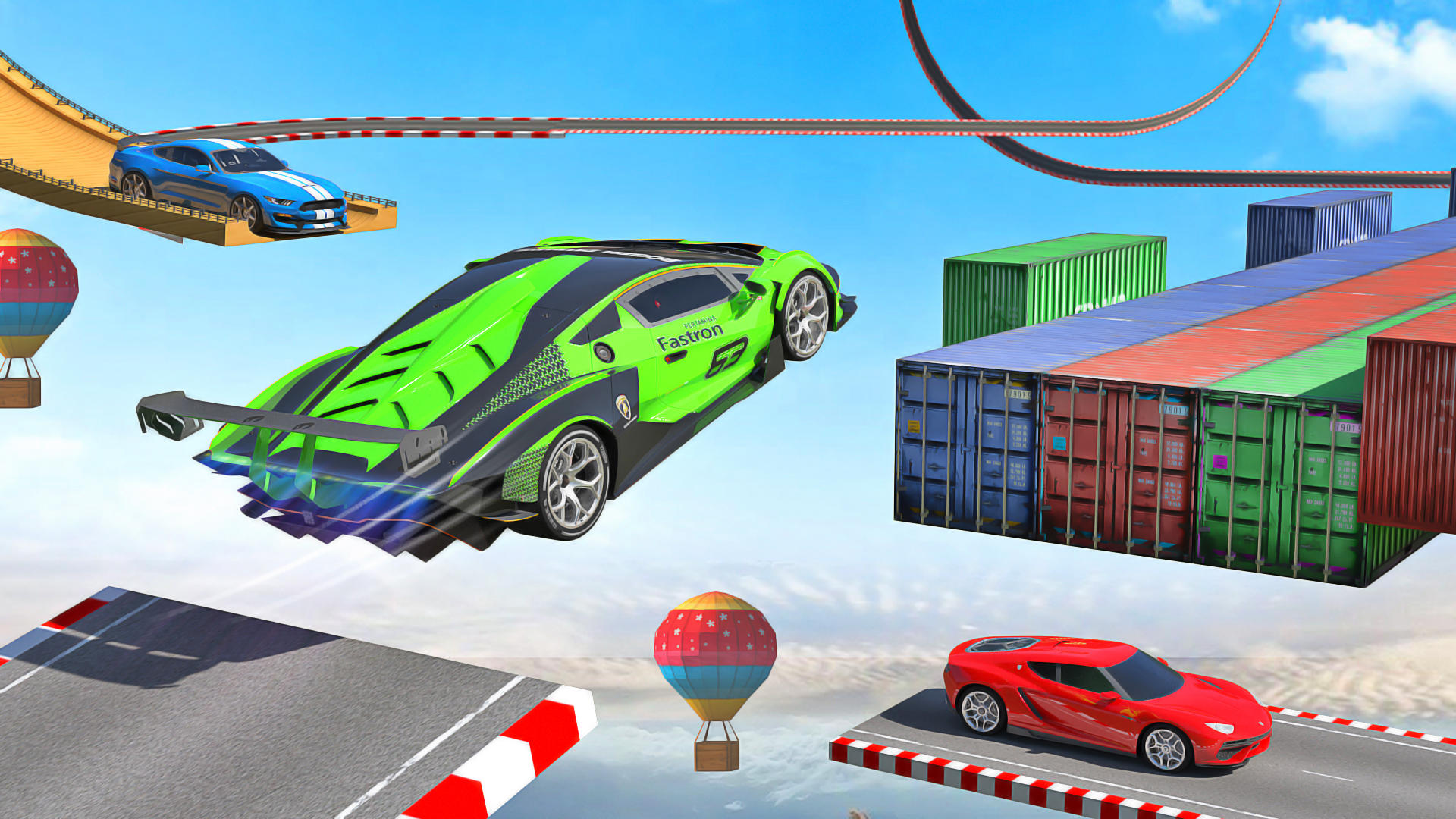 Screenshot of Extreme Formula Stunt Car Game