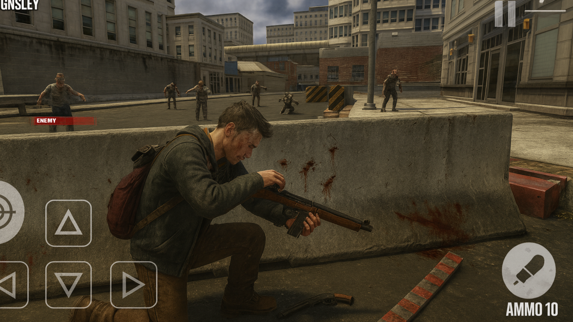Zombie Town: Shooting Game Game Screenshot
