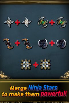 Cuplikan Layar Game Merge Ninja Star 2
