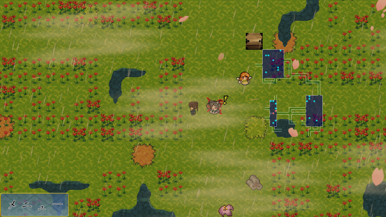 東方翠神廻廊 〜 Faith in the Goddess of Suwa. Game Screenshot