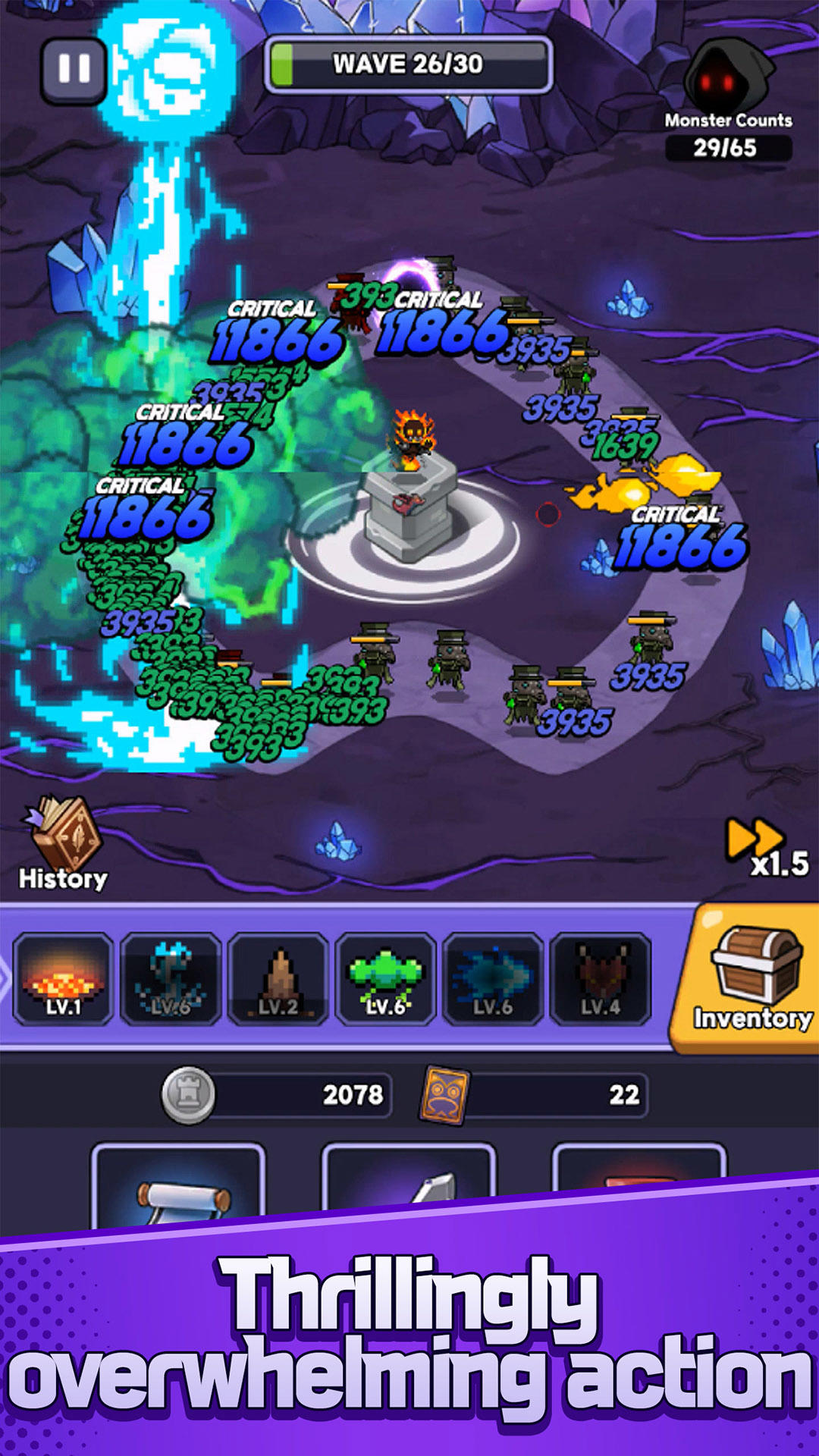 Survival Random Defense screenshot game