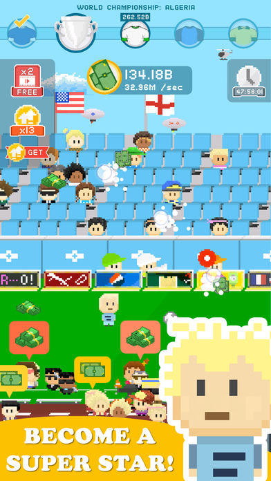 Soccer Clicker - Fast Idle Incremental Free Games screenshot game