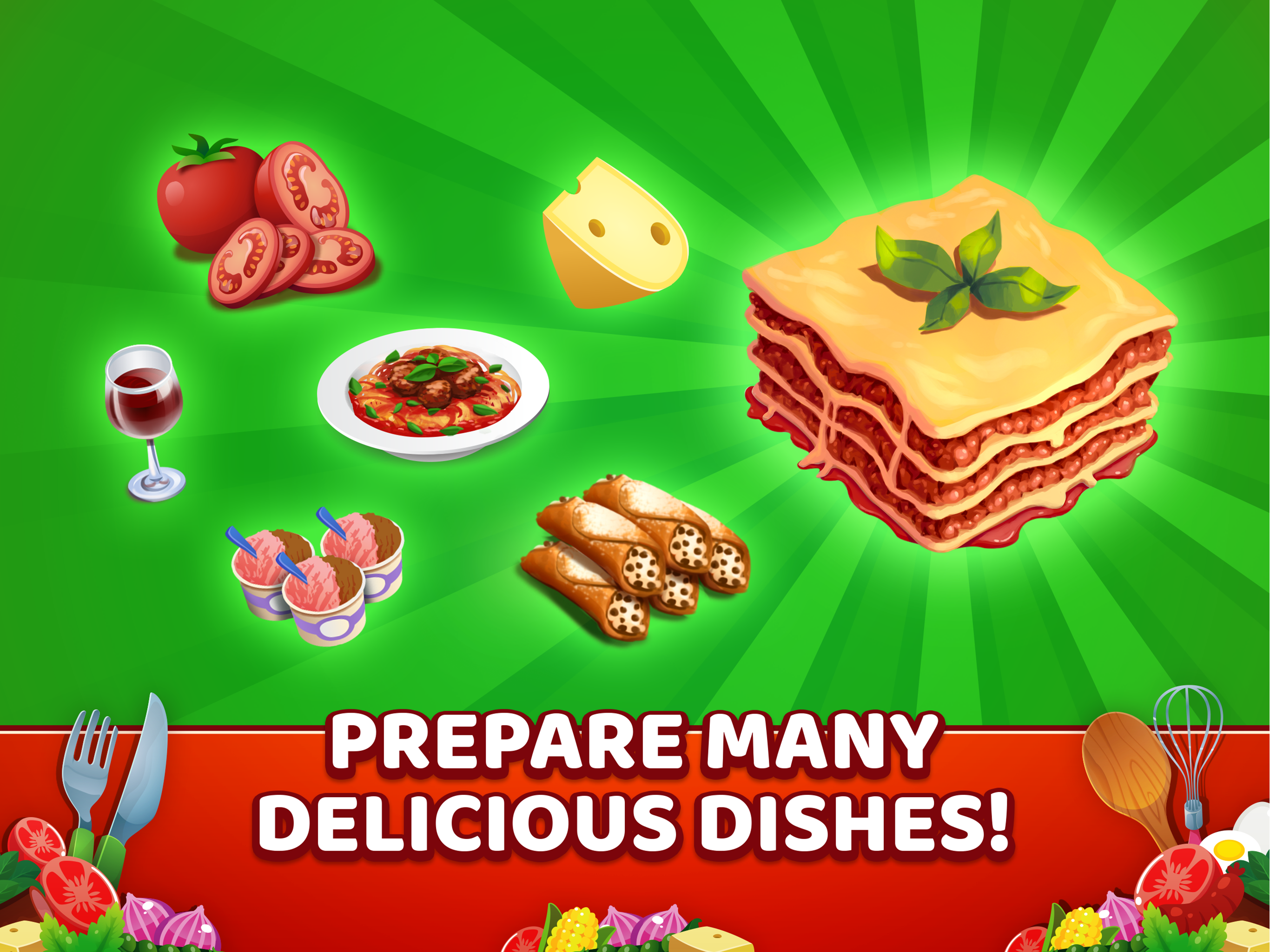 Cuplikan Layar Game My Pasta Shop: Cooking Game