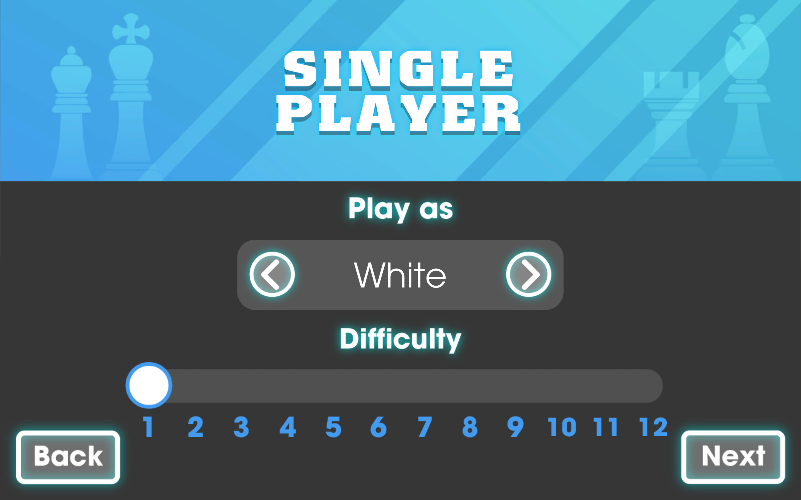 3D 체스 게임 스크린샷