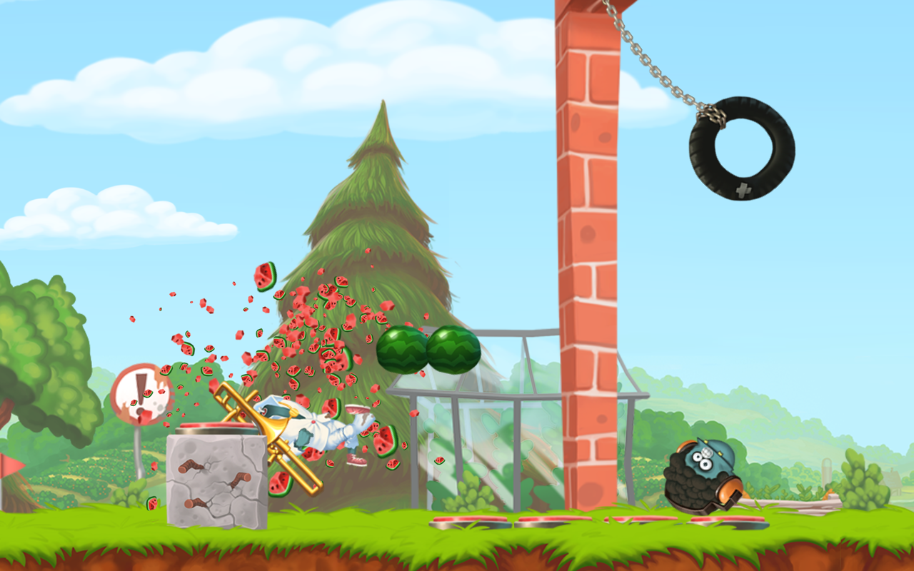 Zombie's Got a Pogo 遊戲截圖