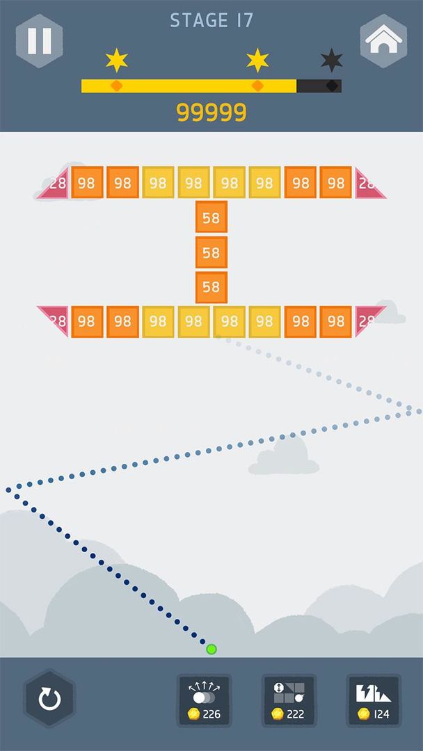 Screenshot of Shoot Bricks – Bricks & Ball Break Game for Free
