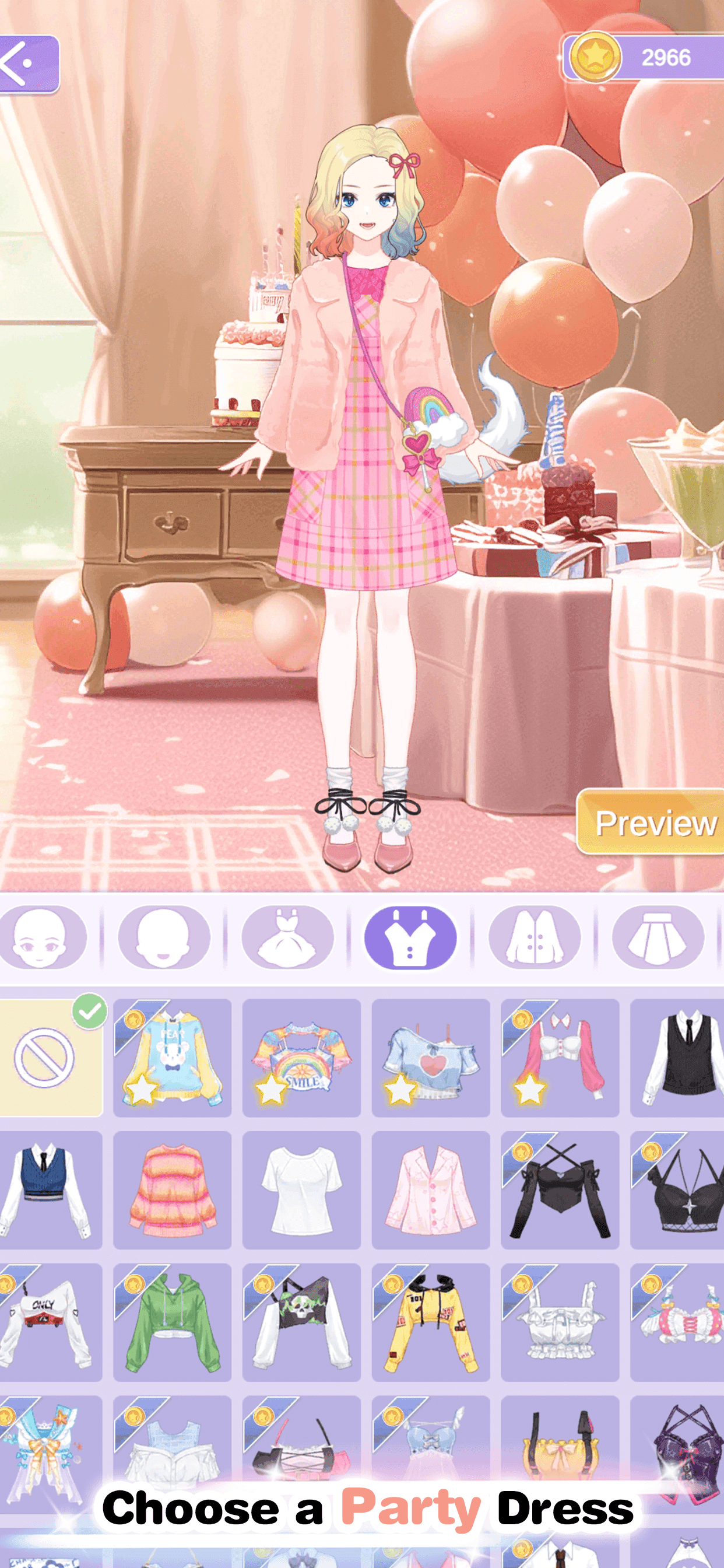 Screenshot of Magic Princess: Dress Up Games