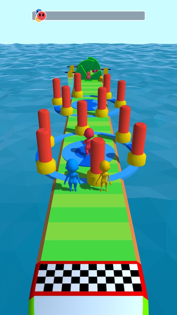 Stickman run up 3d - Fun Game screenshot game