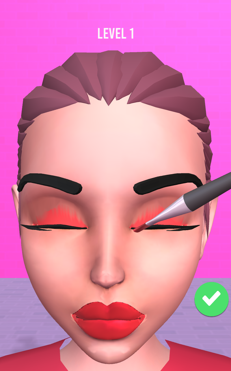 Makeup Mixer Game Screenshot