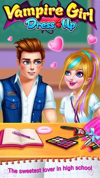 Vampire Girl Dress Up Game Screenshot