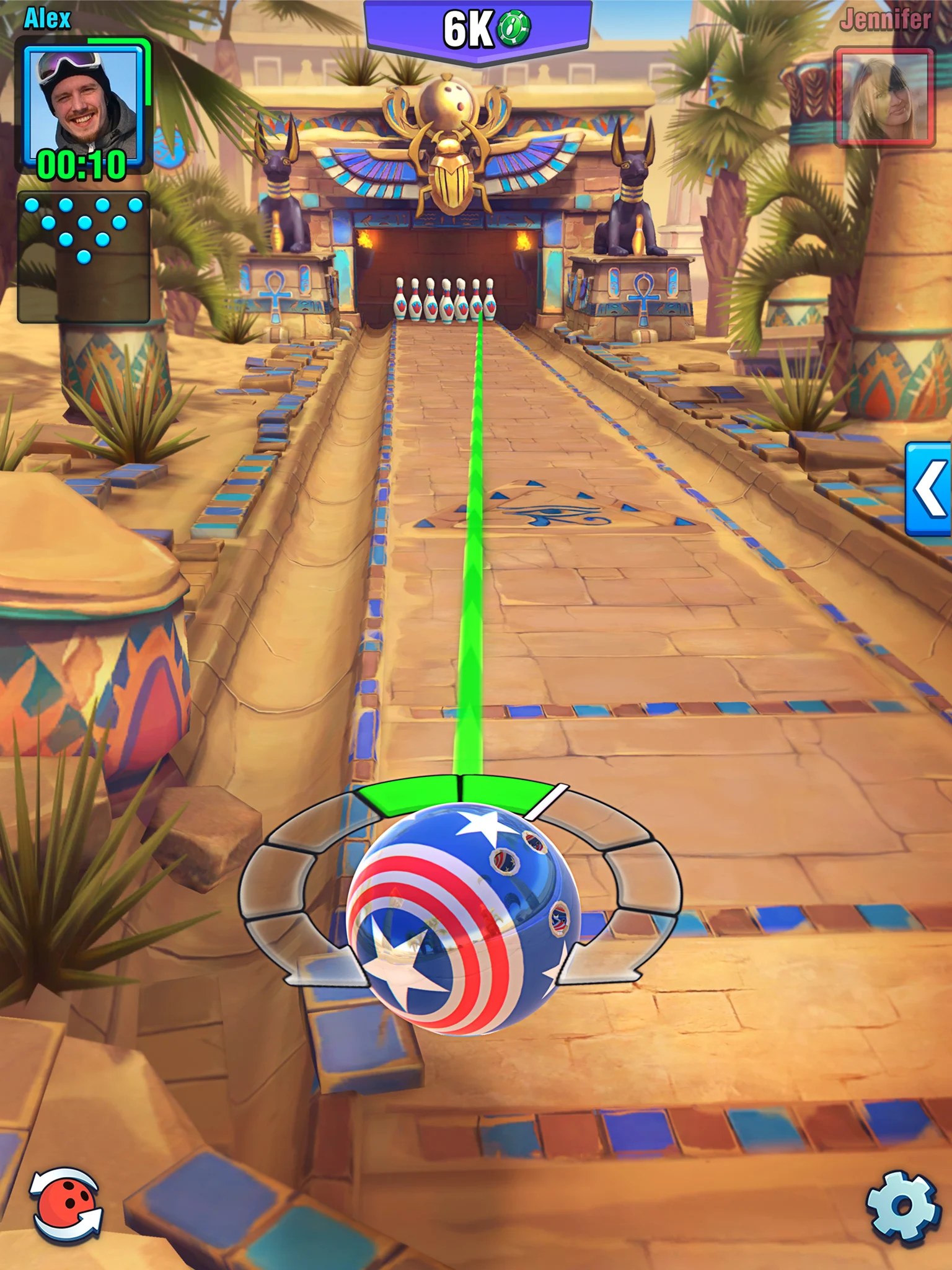 Bowling Crew — 3D bowling game Game Screenshot