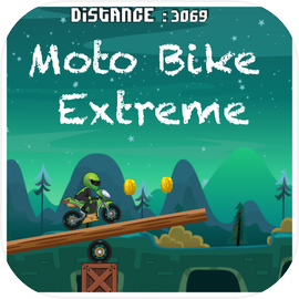 Moto Bike Extreme Race Game 2D