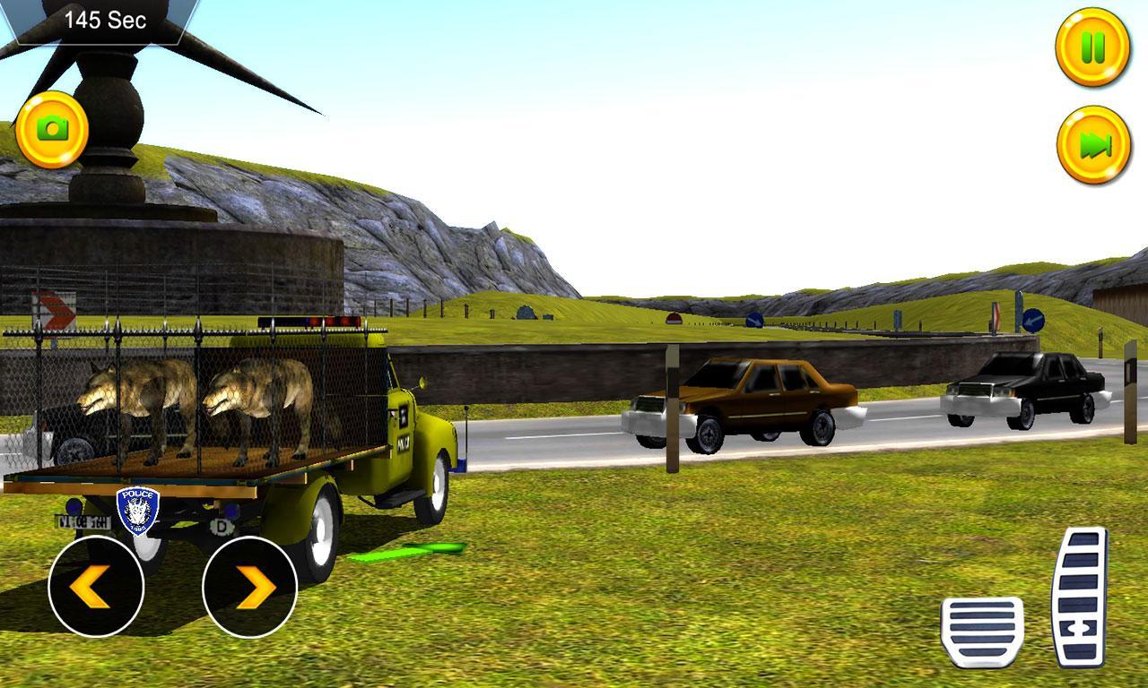 Captura de Tela do Jogo 3D Police Animal Inc