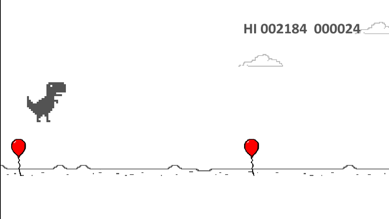 Dino T-Rex Game Screenshot