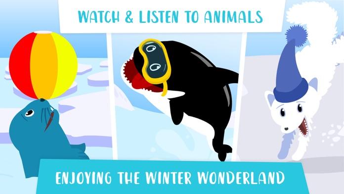 Ruffy the Husky: On Ice Game Screenshot