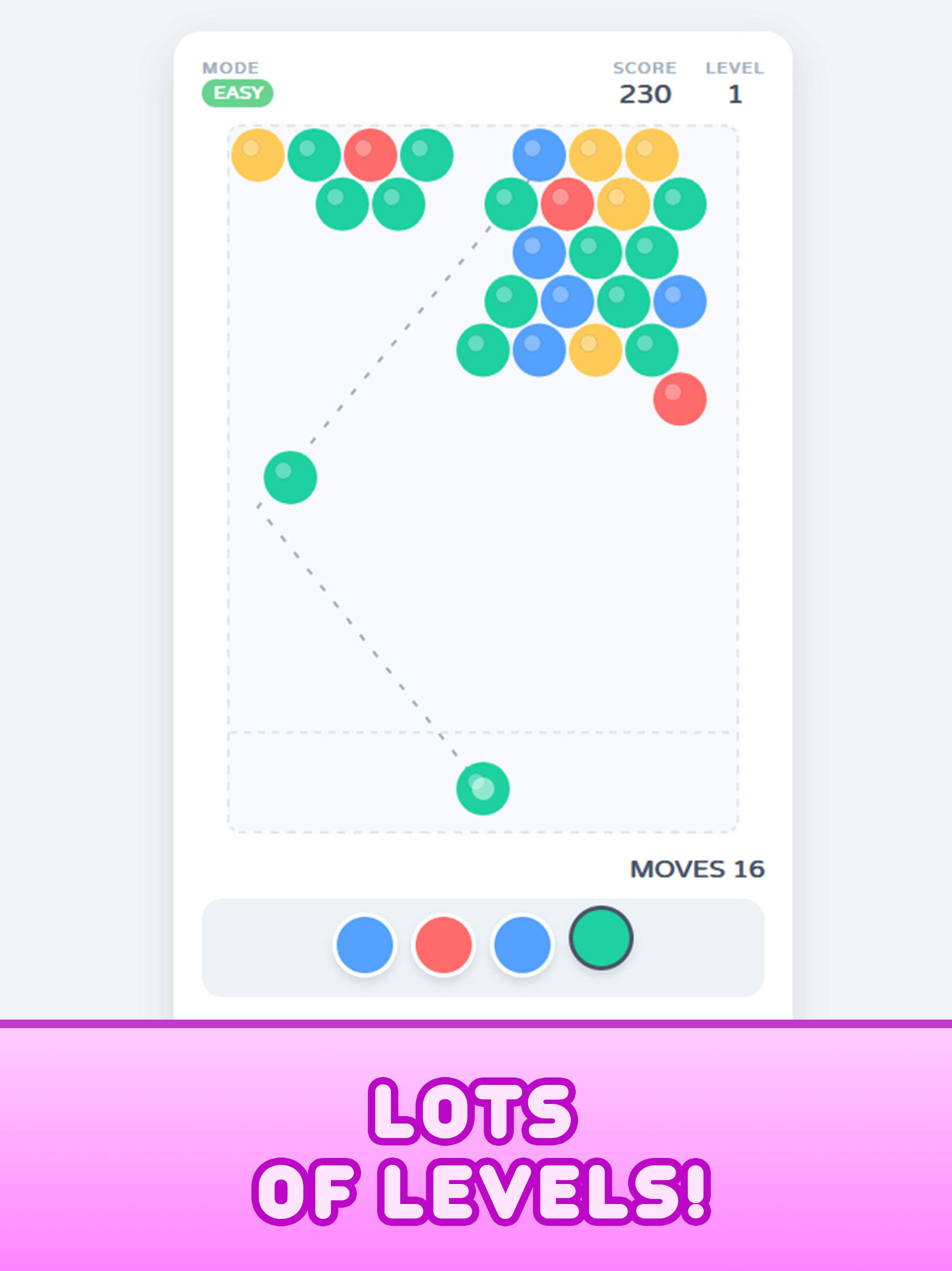 Bubble Color Mania Game Screenshot