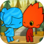 Icon of Red boy & Ice girl - Adventure Game For Kid