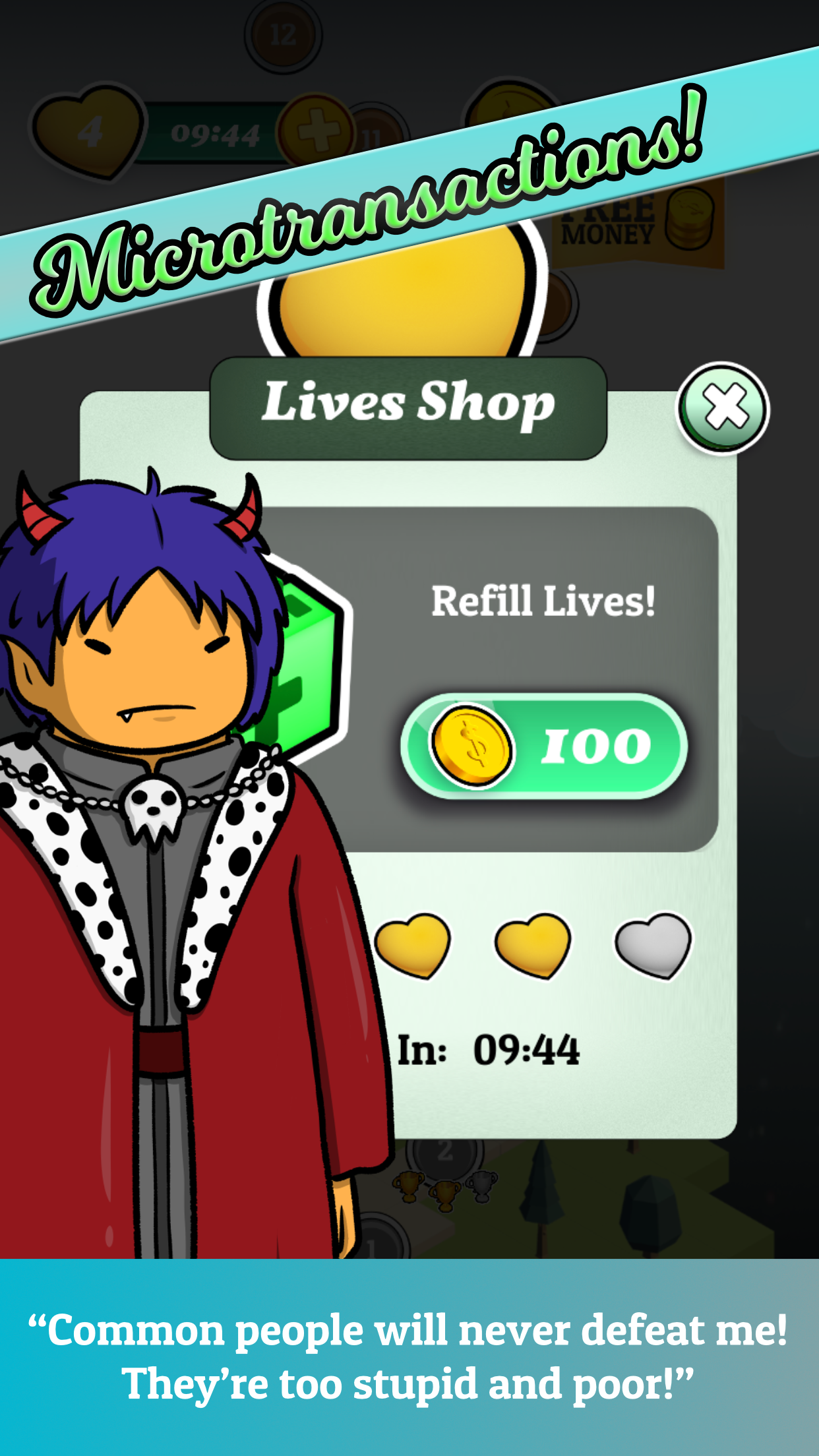 Guildmaster Story Game Screenshot