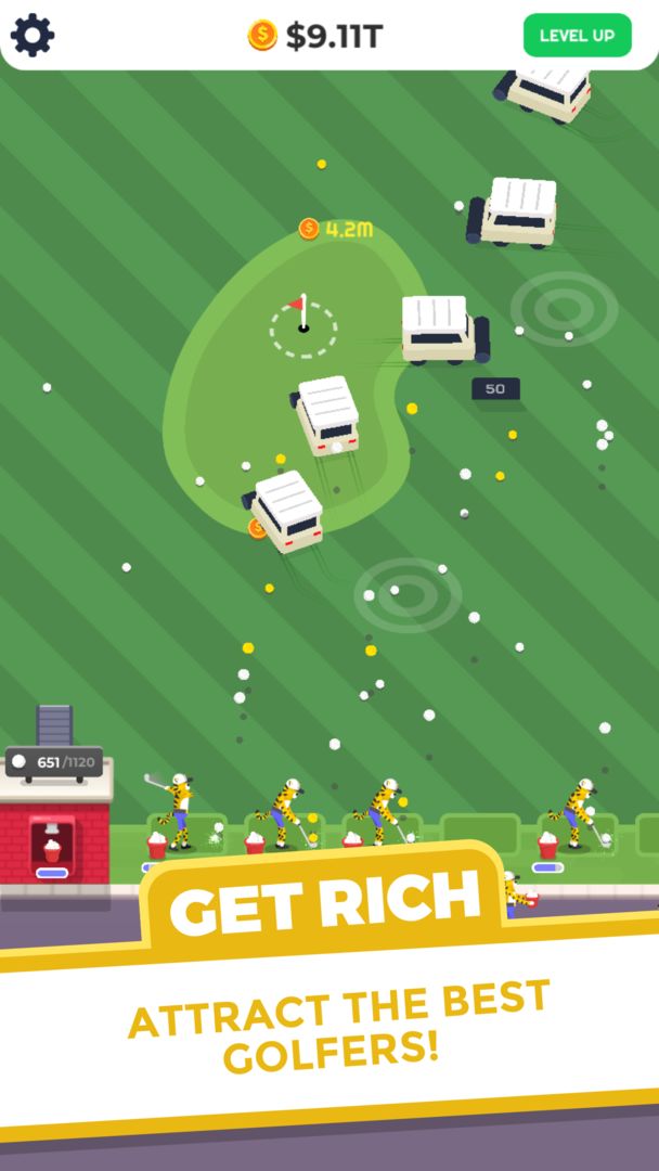 Golf Inc. Tycoon screenshot game