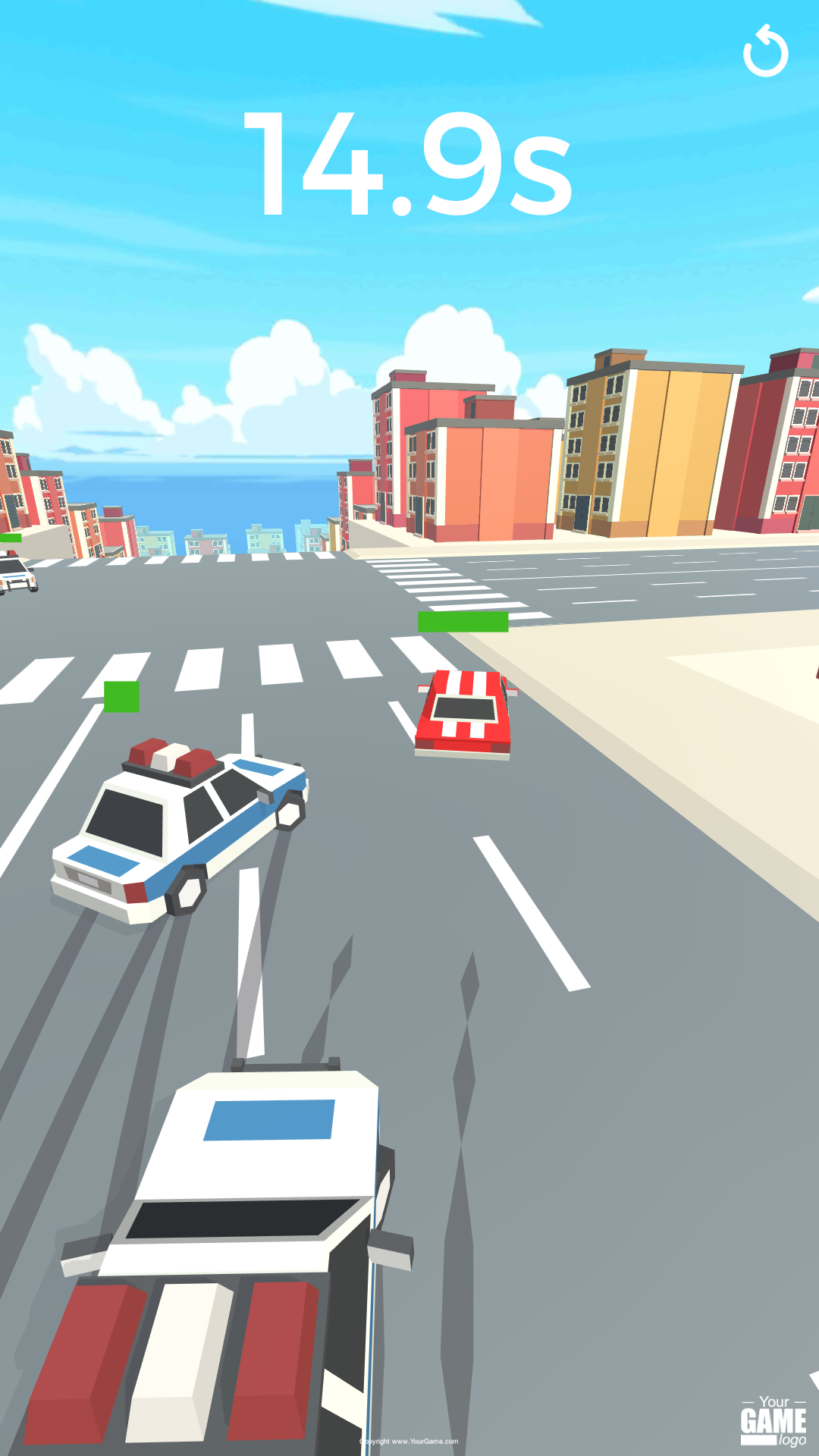 Mini Driver Game Screenshot