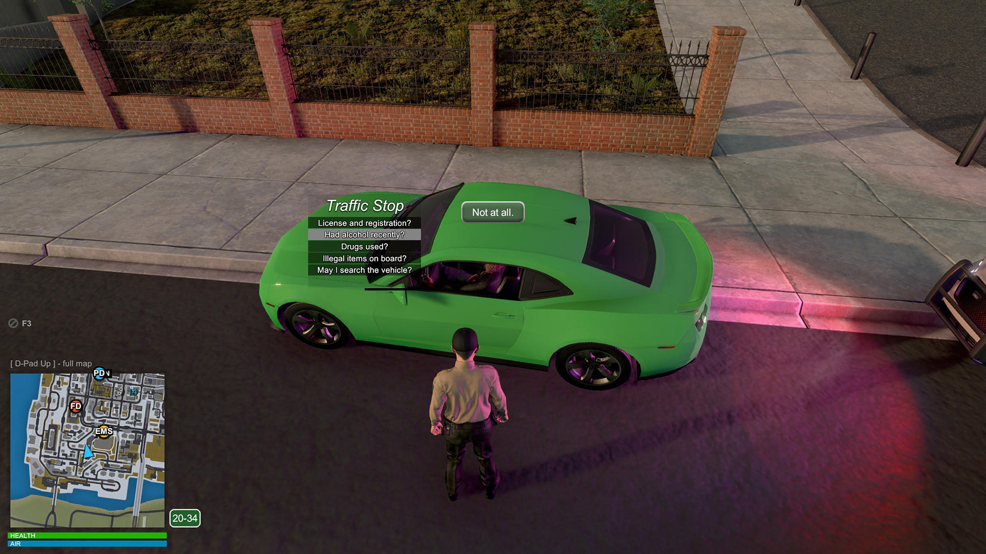 Screenshot of Flashing Lights: Police, Firefighting, Emergency Services Simulator