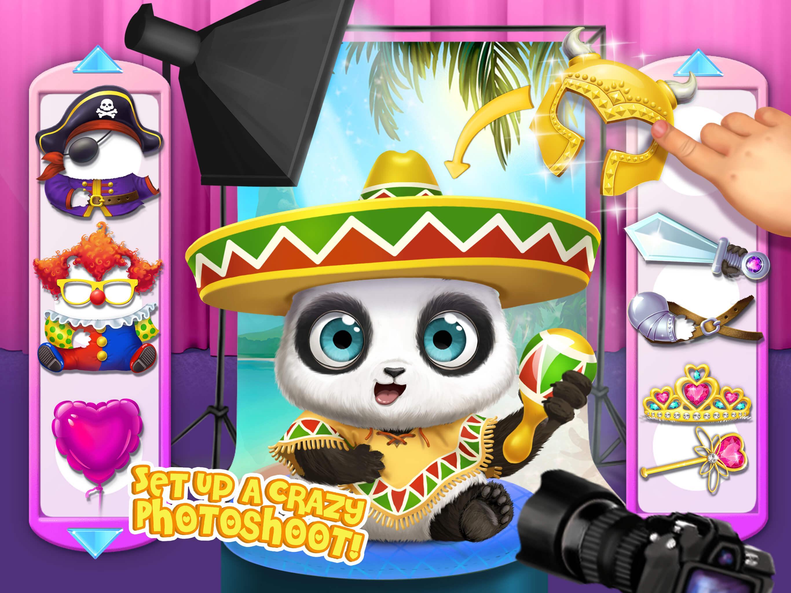 Panda Lu Baby Bear City Game Screenshot