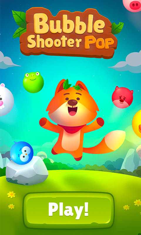 Shooter Pop Animals Game Screenshot