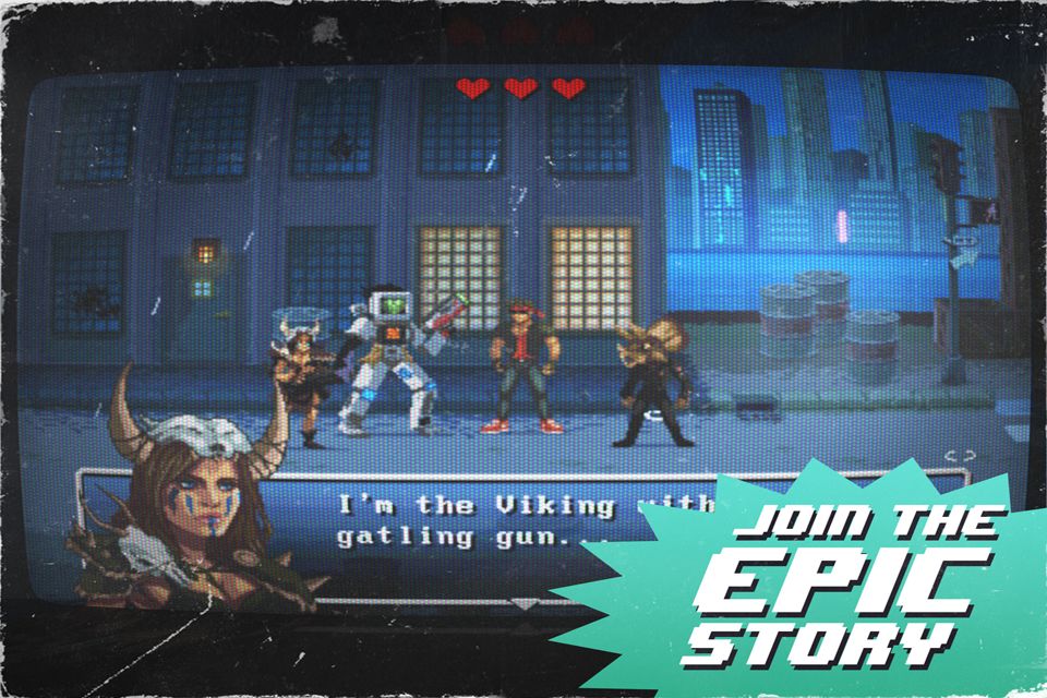 Kung Fury: Street Rage 게임 스크린 샷